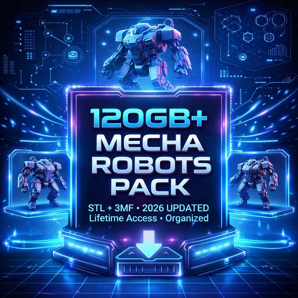 All-in-One STL Mega Bundle for 3D Printing | Figurines, Models & Scenery | Digital Download - Image 4