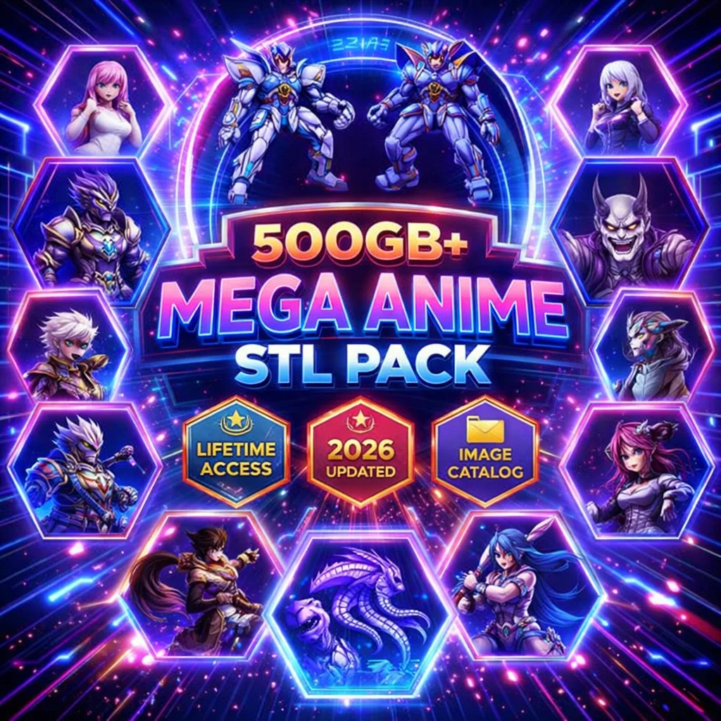 All-in-One STL Mega Bundle for 3D Printing | Figurines, Models & Scenery | Digital Download - Image 3